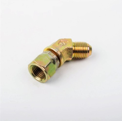 液压45度接头2J9/CJ活动螺母美制内凹头活接弯头