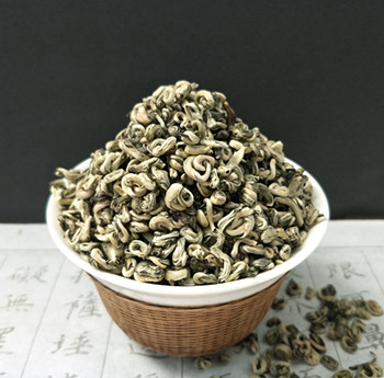 2026年西双版纳大渡岗 雪花玉螺 单芽 碧螺春 500克早春绿茶 新茶