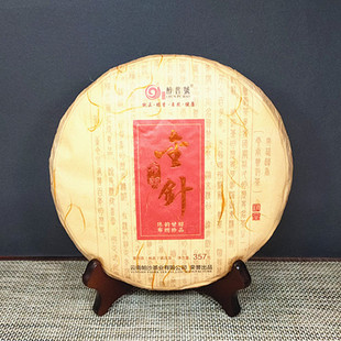 2018年帕沙醇普號(hào) 布朗金針陳韻珍品云南普洱茶357克熟餅緊壓熟茶