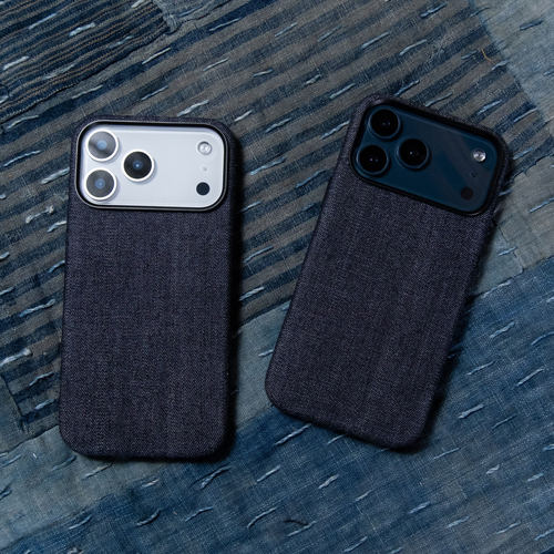 进口牛仔布磁吸iPhone手机壳