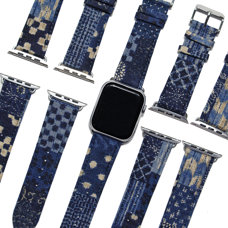 iwatch表带复古小众布料