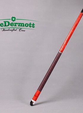 台球杆进口美国梅花13mm素面G208美式中式线把大头中式黑八九球杆