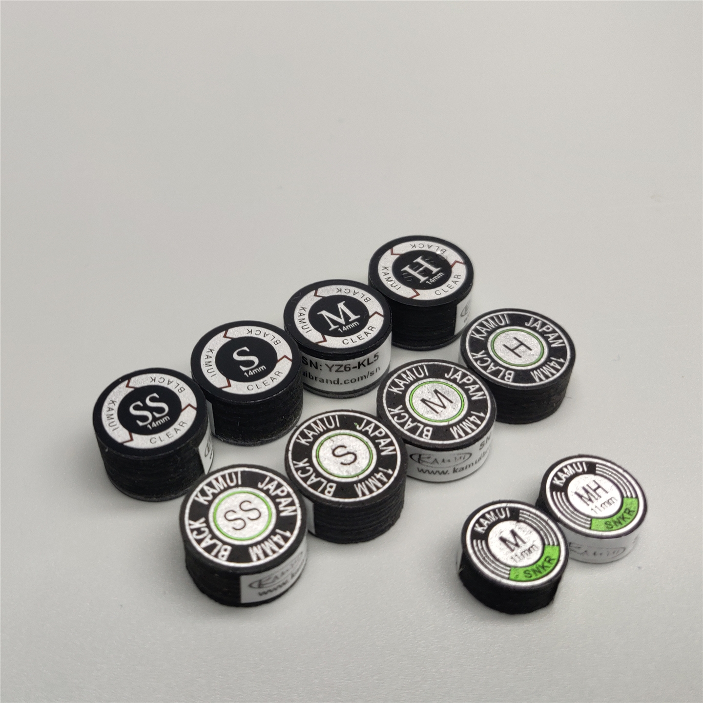 卡姆垫片正品斯诺克台球杆皮头