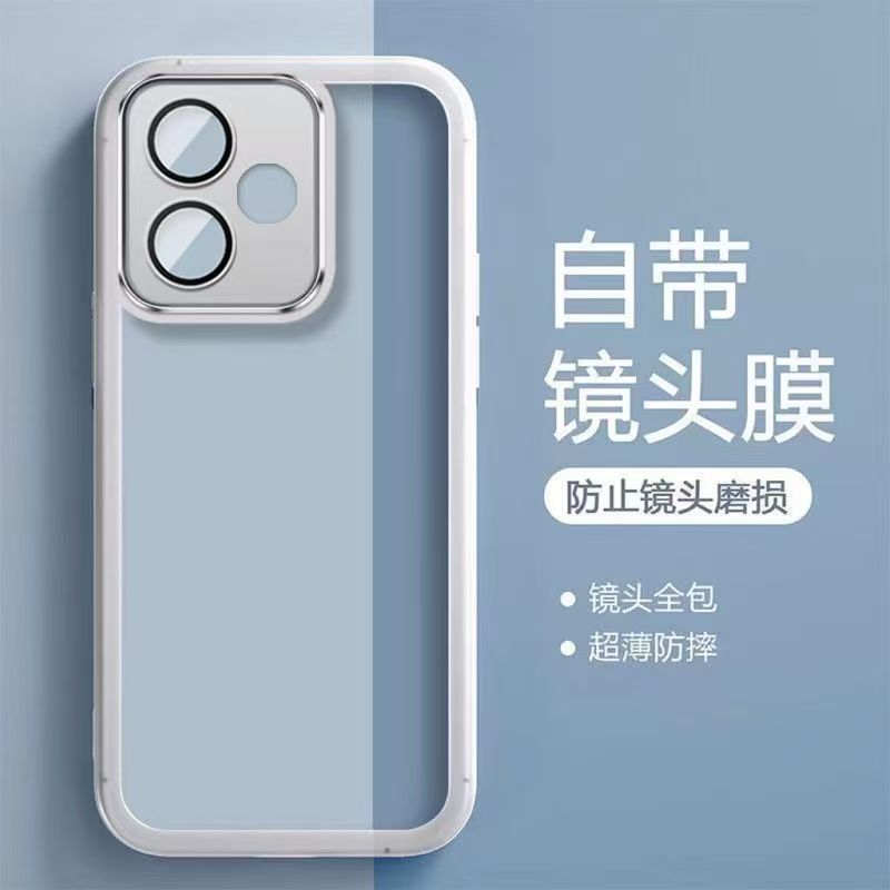 适用荣耀400香港版手机壳带镜头膜honor400pro海外版保护套DNY-NX9全包防摔超薄透明硅胶软壳DNP-NX9新款外壳