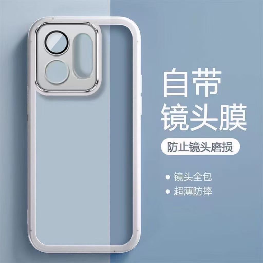 适用VIVO Vivo60 5G手机壳新款保护套时尚创意男女V2511自带镜头膜V60lite透明硅胶防摔全包软V2529送钢化膜