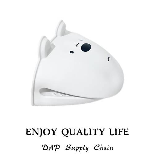 白色防烫手夹手套家用