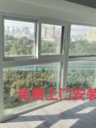 杭州隔音玻璃临街加装超强三层PVB夹胶玻璃静音门窗