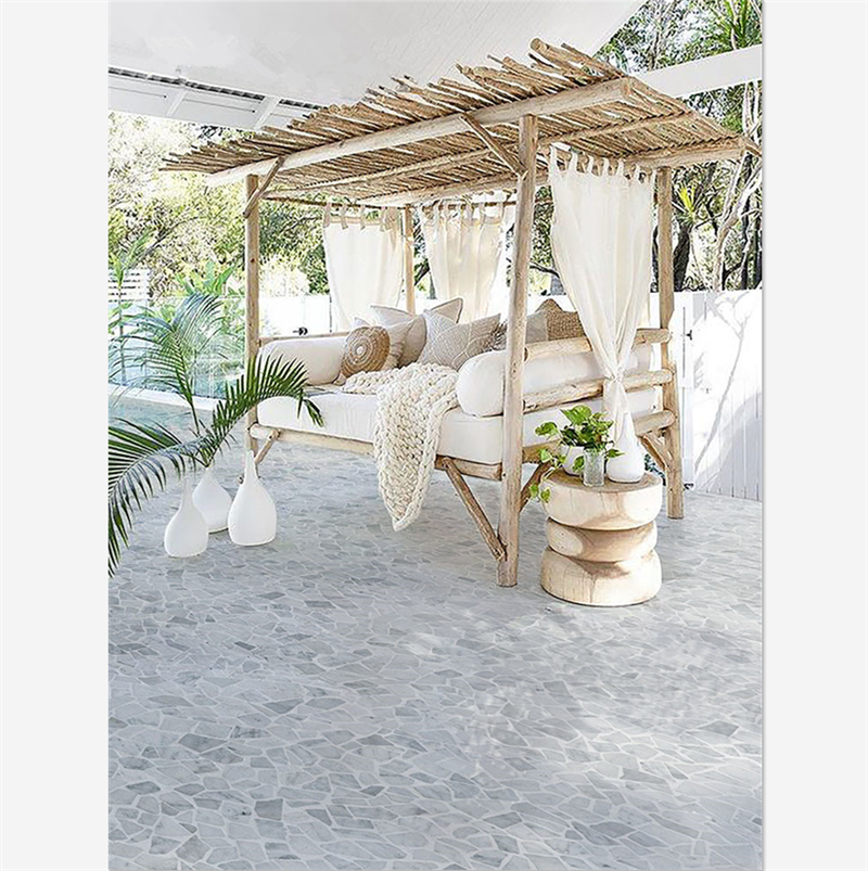 天然石材马赛克自由石碎石地砖