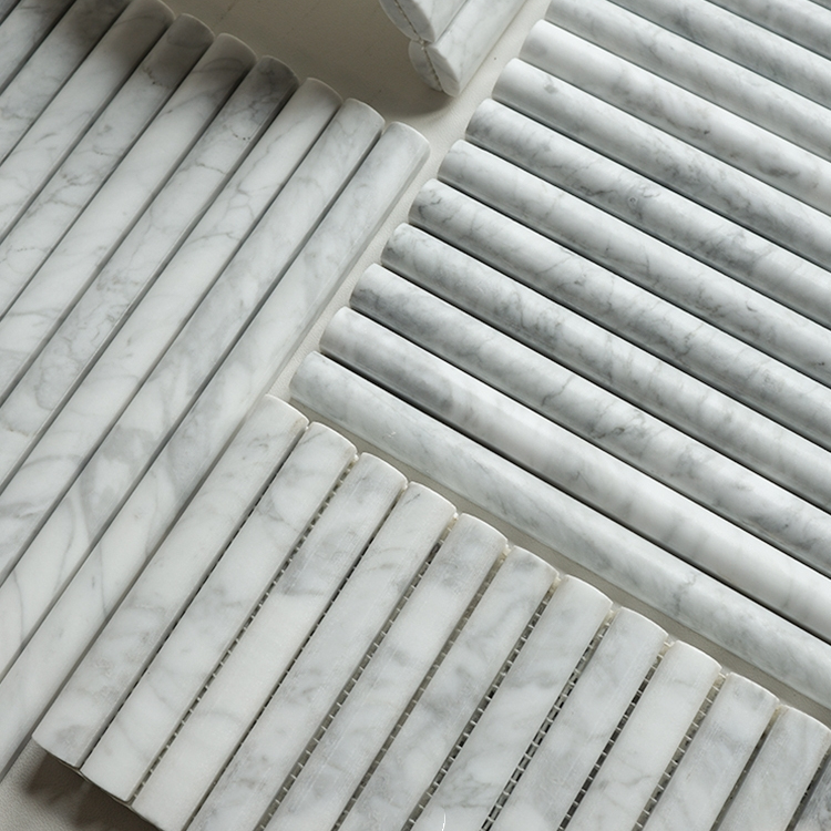 石材马赛克天然大理石长条