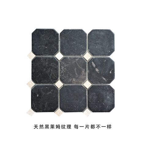雨典黑色莱姆石厂家直销