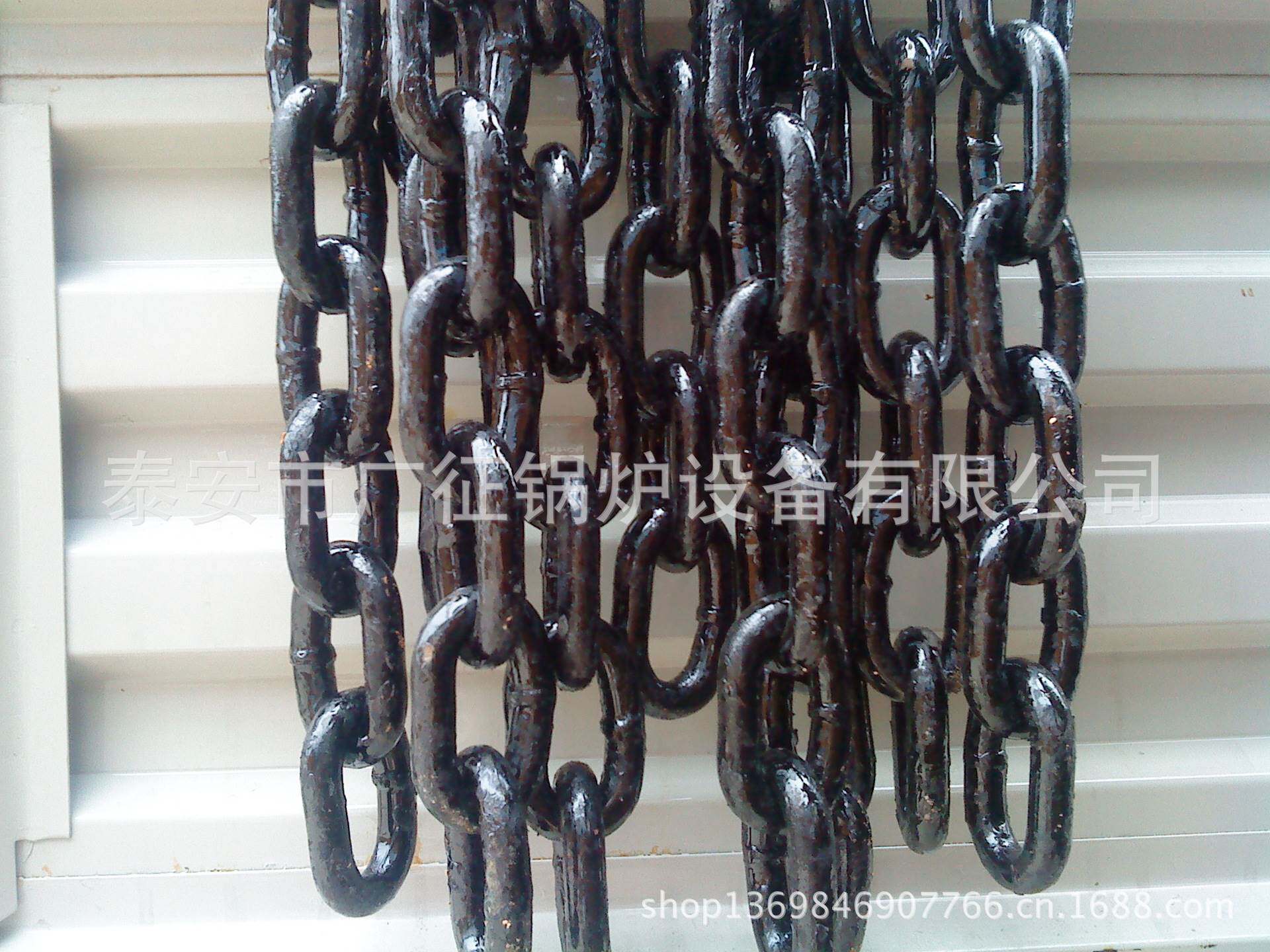 山东泰安锅炉除渣机配件 高强度 圆环链条 13953826078