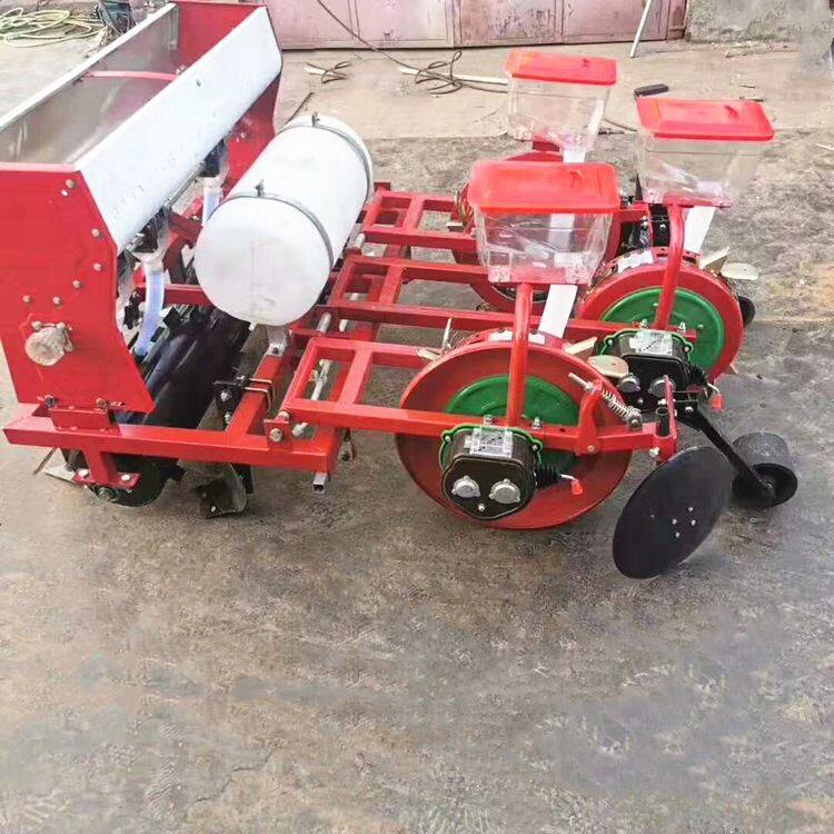 玉米谷物施肥铺膜精播机铺膜机谷子覆膜机播种器穴播机播种机高粱