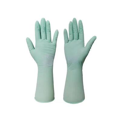 ANDANDA/安丹达 一次性丁腈手套(12寸) 108003水绿色 9.5±0.5g