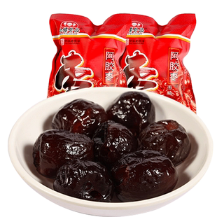 阿胶枣蜜枣金丝枣无核枣果干红螺食品果脯蜜饯500g北京特产零食