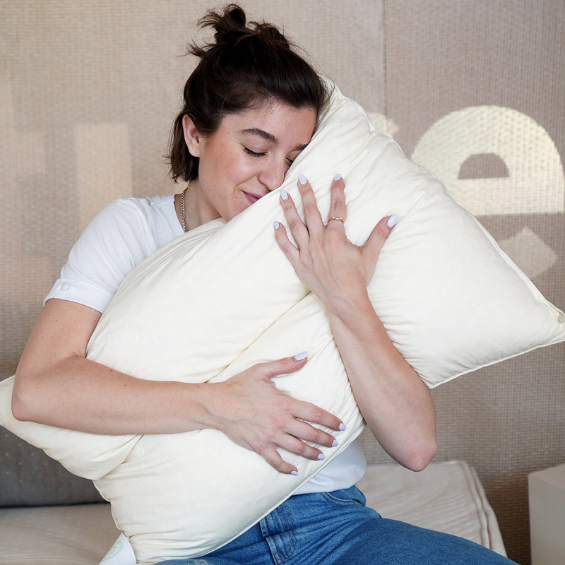COCOMAT NATURAL LATEX PILLOW SINGLE ANTI-MITE MEMORY GUARD CERVICAL SPINE REPAIR HEIGHT ADJUSTABLE COMFORTABLE PILLOW CORE N1