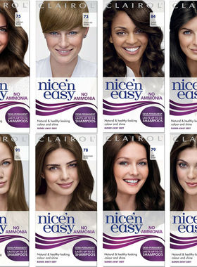 英国Clairol Nice n Easy Hair Dye Semi Permanent半永久染发