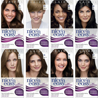 英国Clairol Nice n Easy Hair Dye Semi Permanent半永久染发