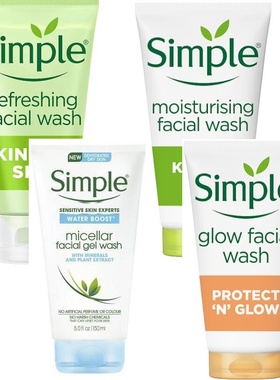 清妍Simple refreshing hydrating micelar Facial Wash洗面胶