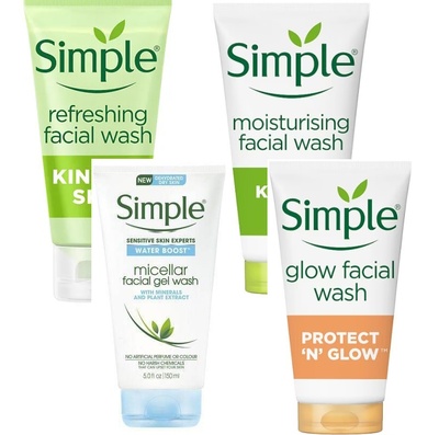 清妍Simple refreshing hydrating micelar Facial Wash洗面胶