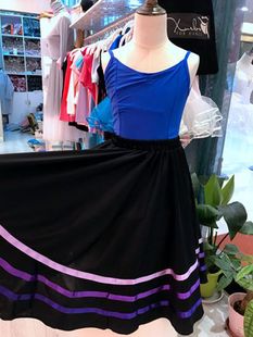 儿童芭蕾舞裙土风舞性格舞代表性裙定制英皇北舞舞协考艺考练习裙