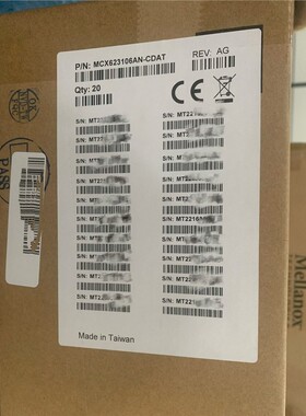 Mellanox MCX623106AN-CDAT NVID 备件/咨询