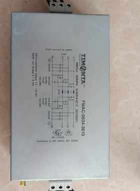 TIMONTA滤波器拆fmad-0934-3610现货 备件/咨询