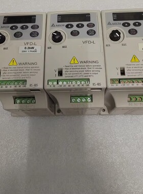台达DELTA，VFD002L21A，200w变频器，二手拆 维修/咨询