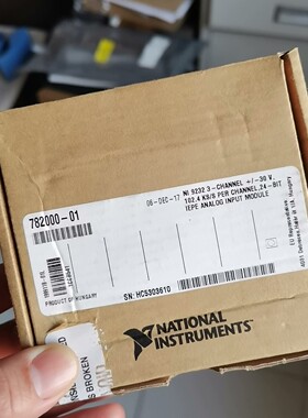 NI 9232 PN:782000-01 全新 备件/咨询