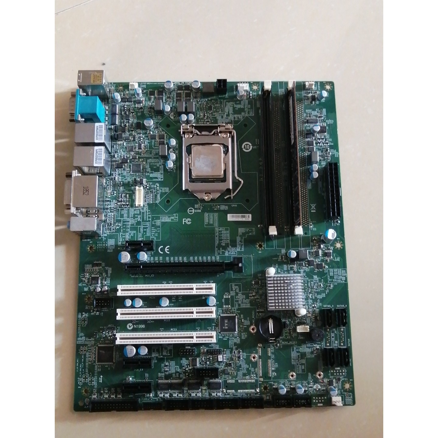 微星MS98B5工控主板 板功能完好带挡板带CPU i 备件/咨询