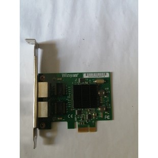 备件 winyao 82575 intel 咨询 e575t2双网口网卡