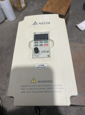 变频器VFD037M43A/37KW/380V试机包好 备件/咨询