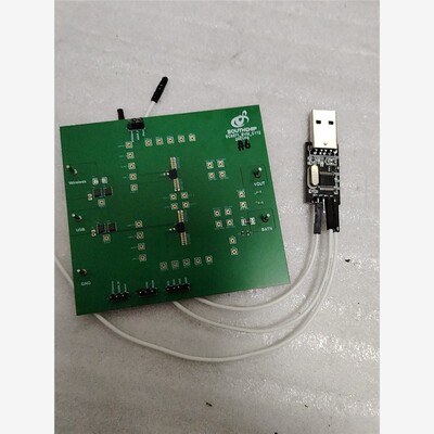 出这款绿色PCB开发板采用高性能BQ25700AEVM-73 维修/咨询