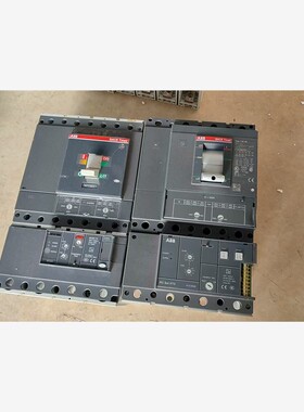 ABB塑壳断路器4p400安带漏电模块，成色如图 备件/咨询