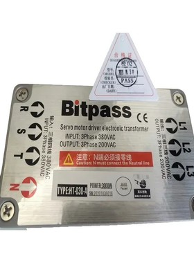 Bitpass伺服电子变压器HT-030-A功率3KW 备件/咨询