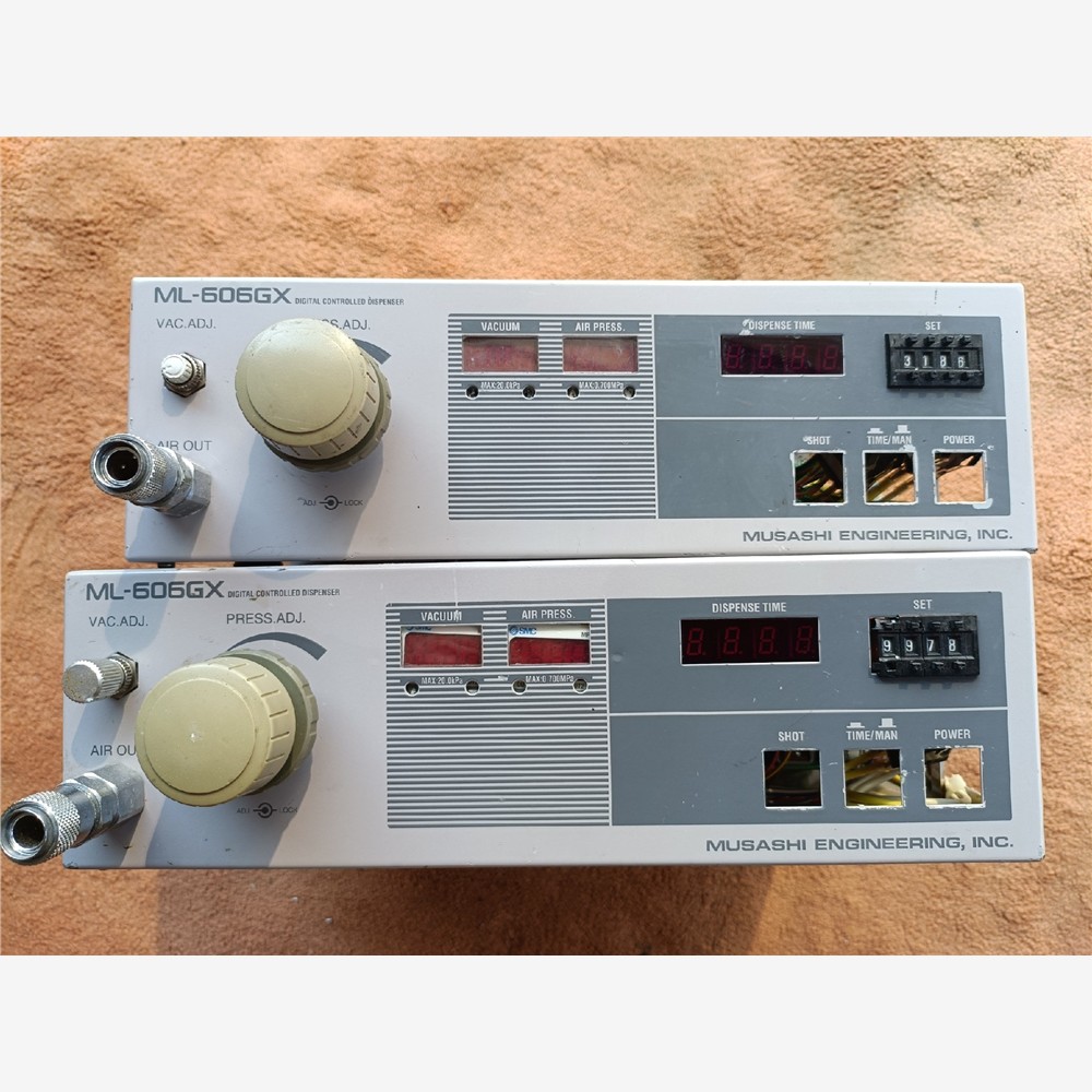 MUSASHI武藏，ML-606GX点胶机控制器，实物拍摄/ 维修/咨询