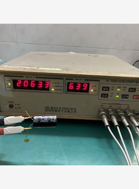 同惠TH2812ALCR数字电桥、通电开机见图、机器实物拍摄 维修/咨询