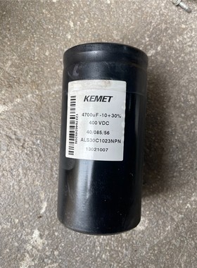 KEMET电容400V4700uF 77X130MM原装拆机 备件/咨询