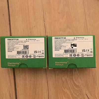 RM35TF30施耐德多相序继电器23年份 备件/备件