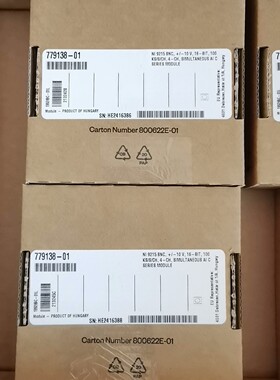 NI 9215 BNC 779138-01 原装正品全新 备件/咨询