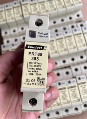法国 EUROTECT欧申 1P防雷器浪涌保护器 ERT65 备件/咨询