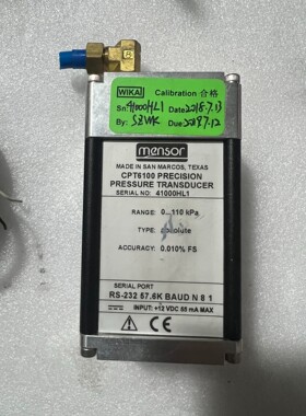 mensor德国威卡CPT6100高精数字压力变送器 备件/咨询