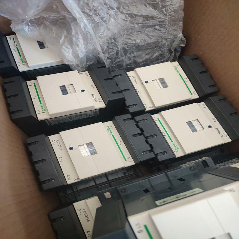 施耐德LC1D115M7C交流接触器盒子破旧扔 备件/咨询
