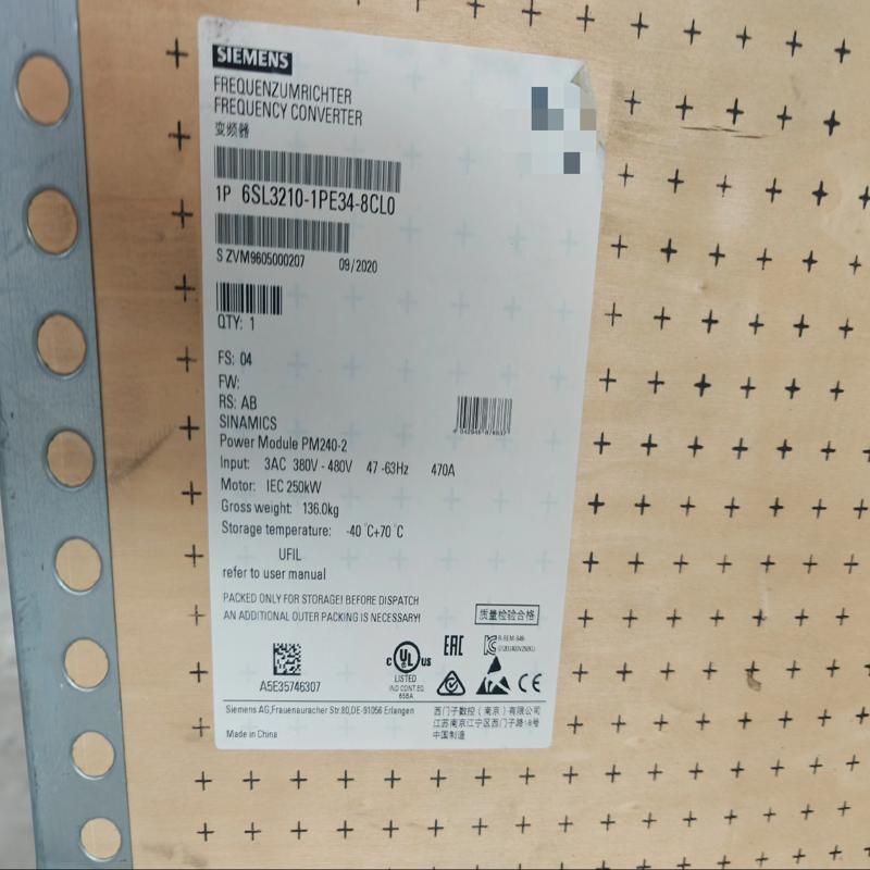 6SL3210-1PE34-8CL0 备件/咨询