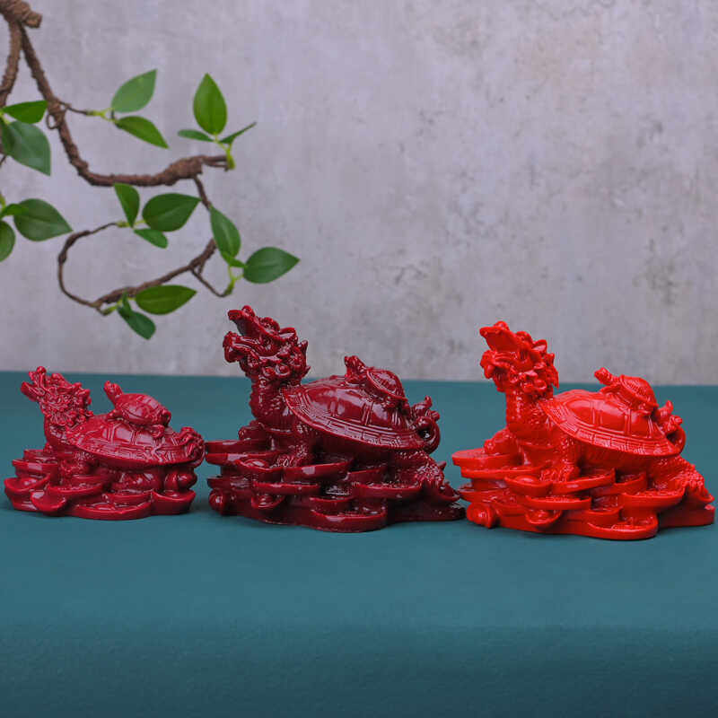 朱砂摆件人财两旺朱砂龙龟紫金砂桌面摆件龙龟摆件客厅旺宅,家居饰品,桌面摆件,淘宝优惠券,粉丝福利购,淘宝优惠卷