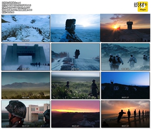 边防武警部队战士日常士兵服役巡逻守卫边疆保家卫国海防视频合集