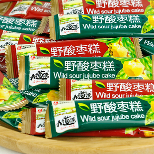 九道湾酸枣糕500g特产野生南酸枣糕农家手工无核酸枣饼酱果孕妇