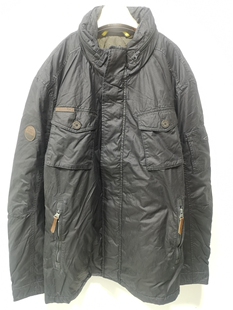 外贸冬装加肥加大码男装潮流休闲多口袋工装棉衣外套加长版高个子