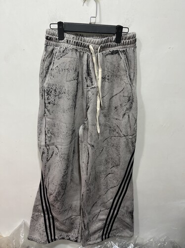 亏本清货春夏款加肥加大码男装休闲加绒卫裤时尚潮牌直筒裤阔腿裤