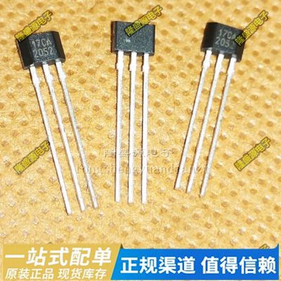 全新原装 MLX90217LUA 打字17CA A齿轮传感器 HAL145 丝印45L