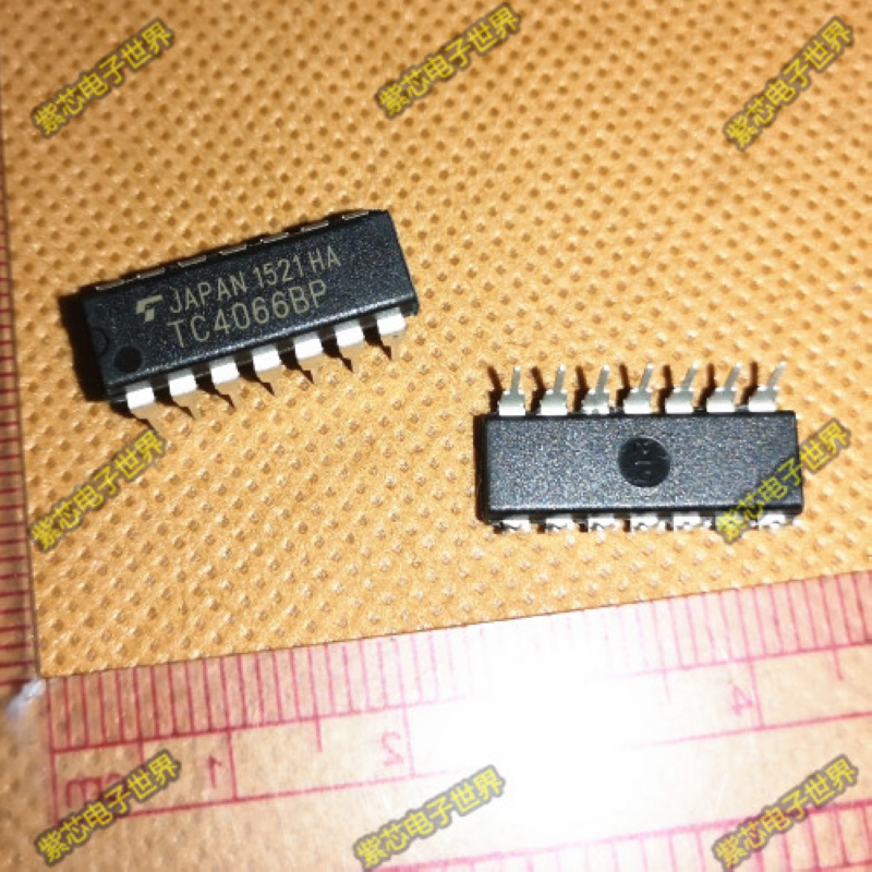 全新原装TC4066BP 4066 DIP-14 直插集成电路 原装正品  直拍